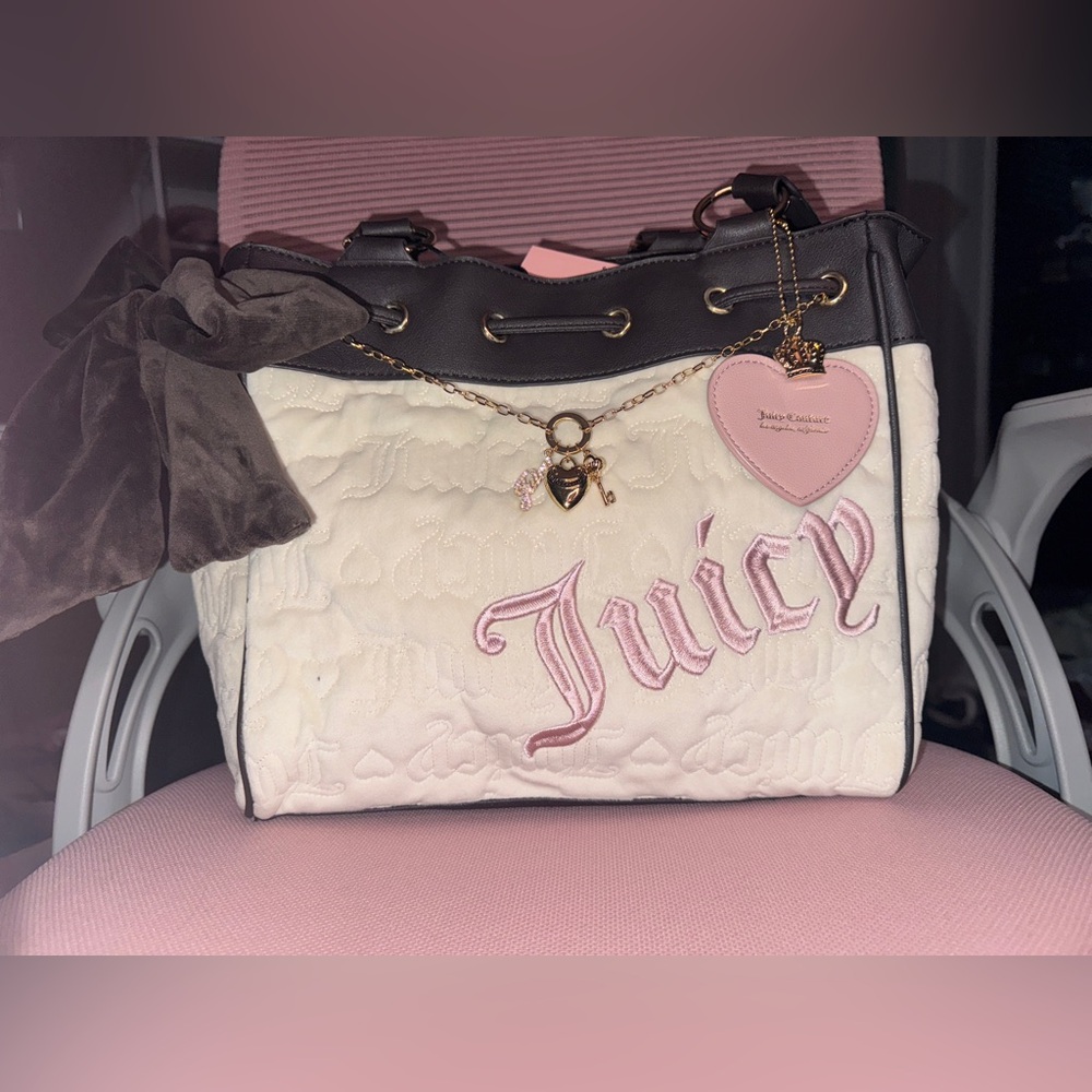 Juicy couture vintage daydreamer tote 
TWO LEFT